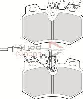 Comline CBP1926 - Тормозные колодки, дисковые, комплект autospares.lv