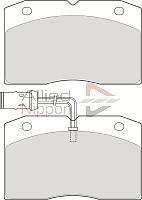 Comline CBP1437 - Тормозные колодки, дисковые, комплект autospares.lv