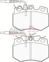 Comline ADB1191 - Тормозные колодки, дисковые, комплект autospares.lv