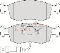 Comline ADB1139 - Тормозные колодки, дисковые, комплект autospares.lv