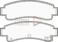 Comline ADB3970 - Тормозные колодки, дисковые, комплект autospares.lv