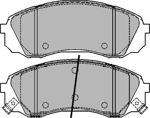 Comline CBP31652 - Тормозные колодки, дисковые, комплект autospares.lv