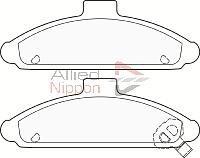 Comline ADB3806 - Тормозные колодки, дисковые, комплект autospares.lv