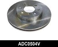 Comline ADC0504V - Тормозной диск autospares.lv