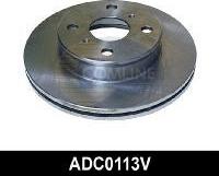 Comline ADC0113V - Тормозной диск autospares.lv