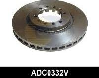 Comline ADC0332V - Тормозной диск autospares.lv