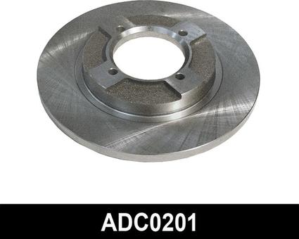 Comline ADC0201 - Тормозной диск autospares.lv