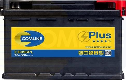 Comline CB096PL - Стартерная аккумуляторная батарея, АКБ autospares.lv