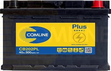 Comline CB202PL - Стартерная аккумуляторная батарея, АКБ autospares.lv