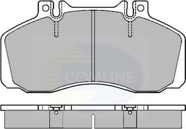 Comline CBP9002 - Тормозные колодки, дисковые, комплект autospares.lv