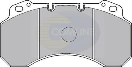 Comline CBP9033 - Тормозные колодки, дисковые, комплект autospares.lv