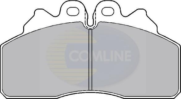 Comline CBP9079 - Тормозные колодки, дисковые, комплект autospares.lv