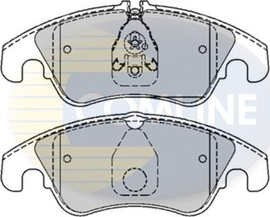 Comline CBP01789 - Тормозные колодки, дисковые, комплект autospares.lv