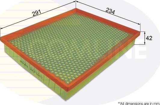 Comline EAF488 - Воздушный фильтр, двигатель autospares.lv
