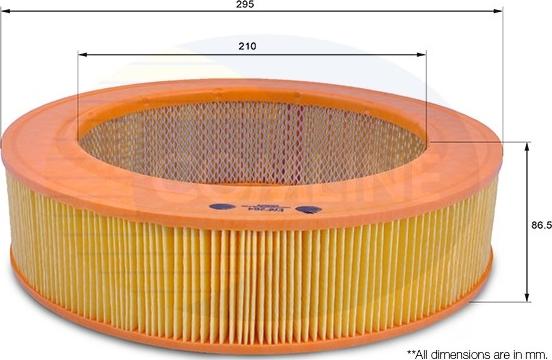 Comline EAF264 - Воздушный фильтр, двигатель autospares.lv