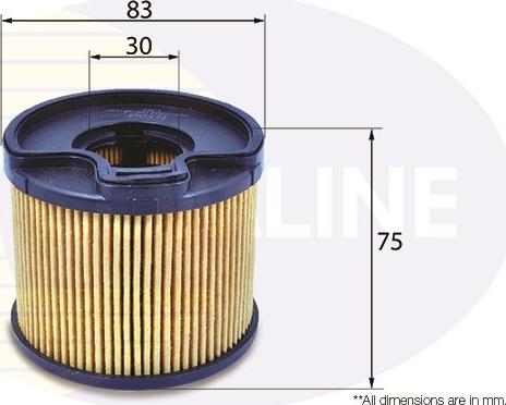 Comline EFF048 - Топливный фильтр autospares.lv