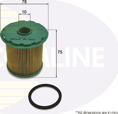 Comline EFF085 - Топливный фильтр autospares.lv