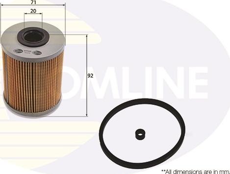 Comline EFF026 - Топливный фильтр autospares.lv