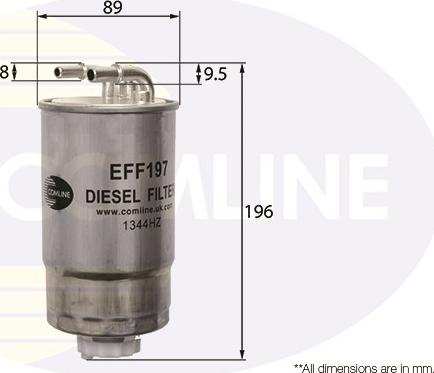 Comline EFF197 - Топливный фильтр autospares.lv