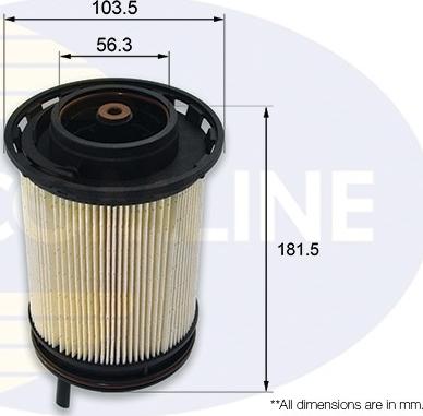 Comline EFF347D - Топливный фильтр autospares.lv