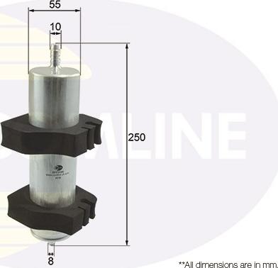 Comline EFF319D - Топливный фильтр autospares.lv