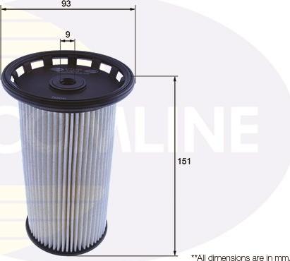 Comline EFF270D - Топливный фильтр autospares.lv
