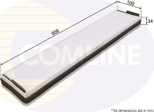 Comline EKF129 - Фильтр воздуха в салоне autospares.lv