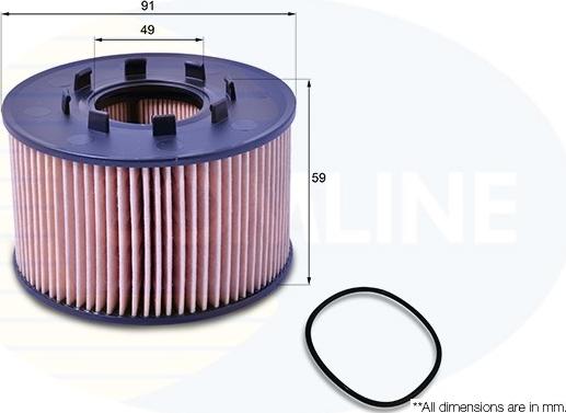 Comline EOF082 - Масляный фильтр autospares.lv