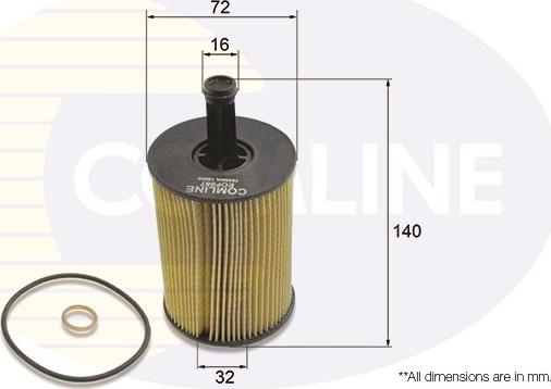 Comline EOF087 - Масляный фильтр autospares.lv