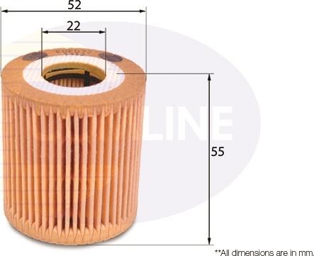 Comline EOF072 - Масляный фильтр autospares.lv