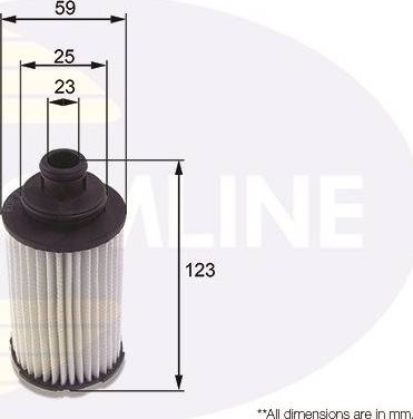 Comline EOF315 - Масляный фильтр autospares.lv