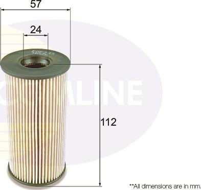 Comline EOF243 - Масляный фильтр autospares.lv