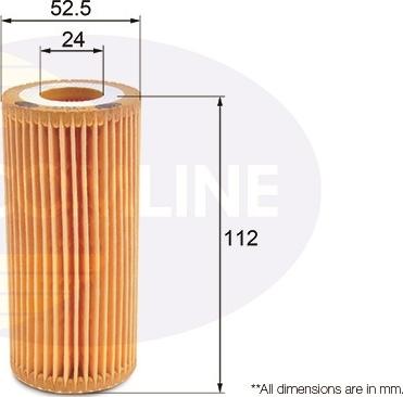 Comline EOF264 - Масляный фильтр autospares.lv