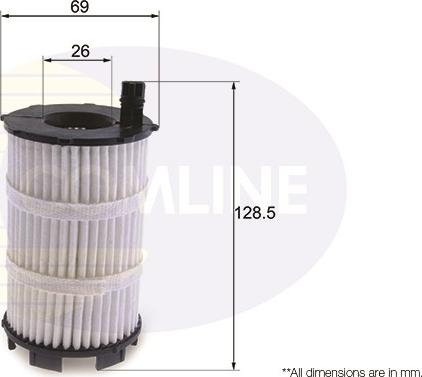 Comline EOF209 - Масляный фильтр autospares.lv