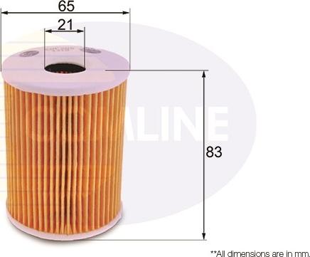 Comline EOF205 - Масляный фильтр autospares.lv