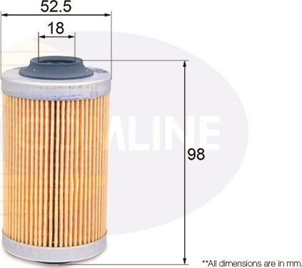 Comline EOF234 - Масляный фильтр autospares.lv