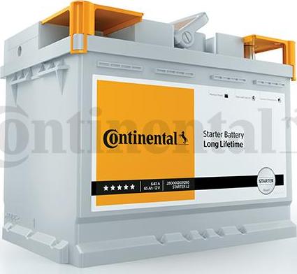 Continental 2800012029280 - Стартерная аккумуляторная батарея, АКБ autospares.lv