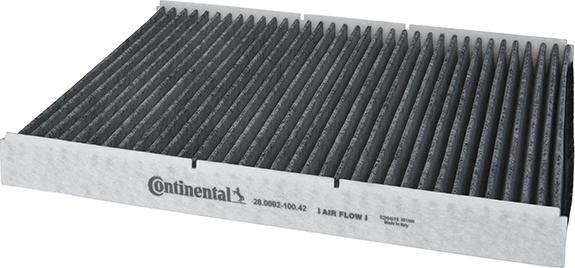 Continental 28.0002-1004.2 - Фильтр воздуха в салоне autospares.lv