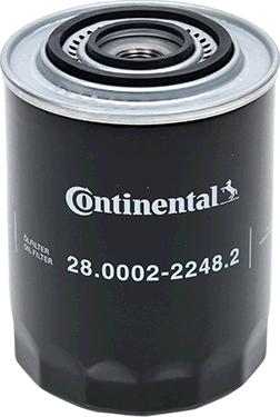 Continental 28.0002-2248.2 - Масляный фильтр autospares.lv