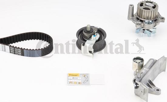 Contitech CT 909 WP4 - Водяной насос + комплект зубчатого ремня ГРМ autospares.lv