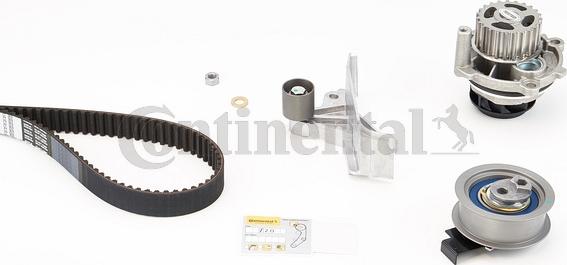 Contitech CT 909 WP3 - Водяной насос + комплект зубчатого ремня ГРМ autospares.lv