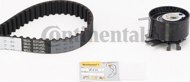 Continental CT1045K1 - Комплект зубчатого ремня ГРМ autospares.lv