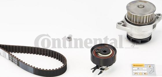 Contitech CT847WP1 - Водяной насос + комплект зубчатого ремня ГРМ autospares.lv