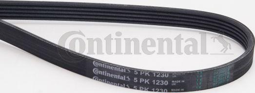 Contitech 5PK1230 - Поликлиновой ремень autospares.lv
