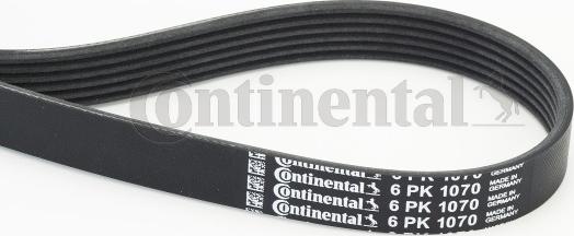 Contitech 6PK1070 - Поликлиновой ремень autospares.lv