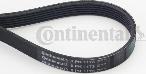 Contitech 6PK1173 - Поликлиновой ремень autospares.lv