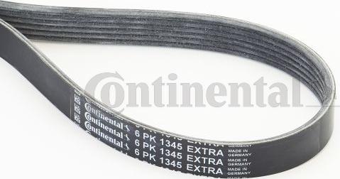 Contitech 6 PK 1345 EXTRA - Поликлиновой ремень autospares.lv