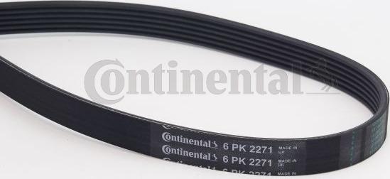 Contitech 6PK2271 - Поликлиновой ремень autospares.lv