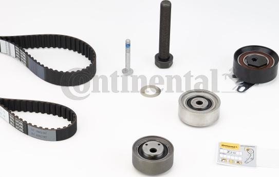 CONTITECH CT939K8PRO - Комплект зубчатого ремня ГРМ autospares.lv