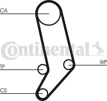 Contitech CT939WP4 - Водяной насос + комплект зубчатого ремня ГРМ autospares.lv